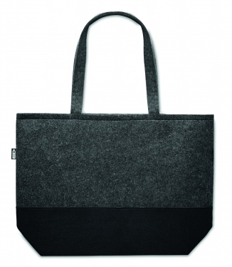 Logotrade business gift image of: RPET felt shopping bag