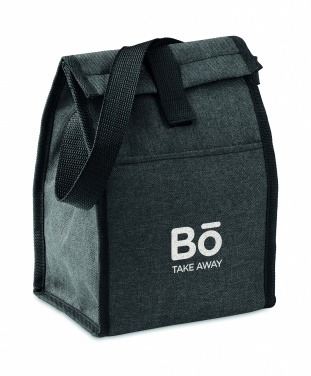 Logo trade promotional giveaways image of: 600D RPET insulated lunch bag