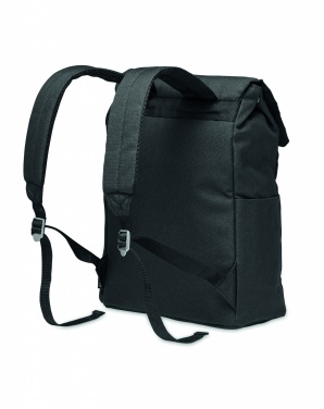 Logo trade promotional gifts picture of: 600D RPET laptop backpack