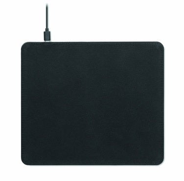 Logo trade promotional item photo of: Cork mouse mat charger 15W