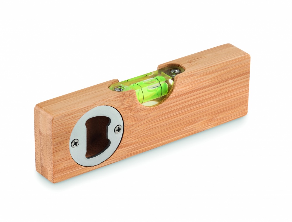 Logo trade promotional gift photo of: Spirit level and bottle opener