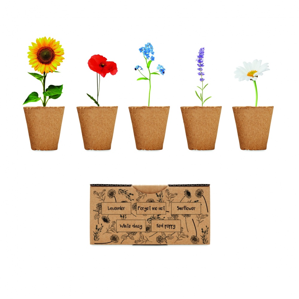 Logotrade business gift image of: Flowers growing kit