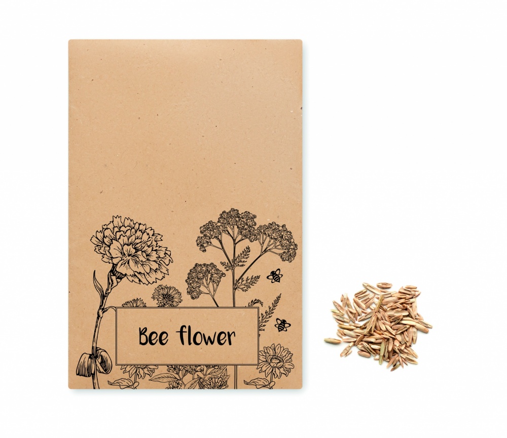 Logo trade promotional merchandise picture of: Flowers mix seeds in envelope