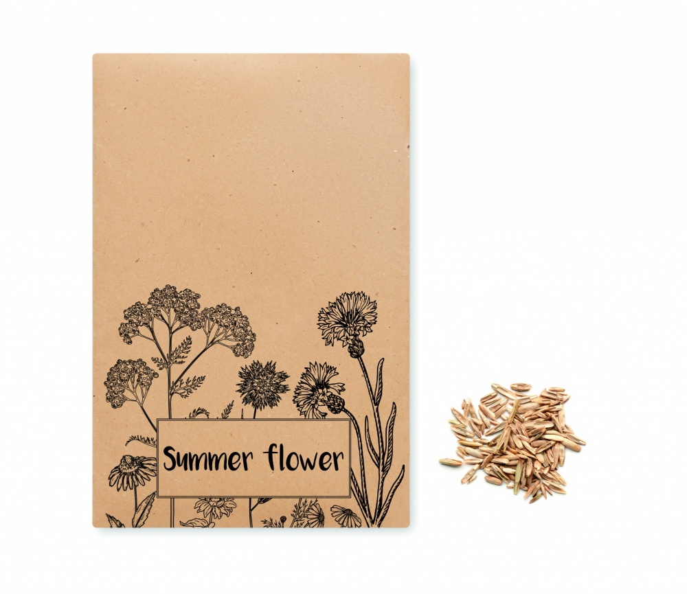 Logo trade advertising products picture of: Flowers mix seeds in envelope