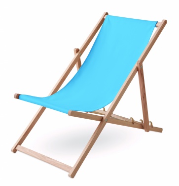 Logotrade advertising products photo of: Beach chair in wood