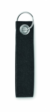 Logotrade promotional merchandise image of: RPET felt key ring