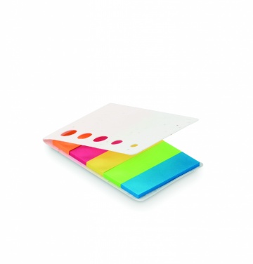 Logotrade promotional merchandise image of: Seed paper page markers pad