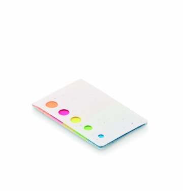 Logotrade promotional merchandise image of: Seed paper page markers pad