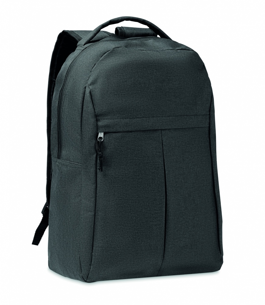 Logo trade promotional gifts picture of: 600D RPET 2 tone backpack