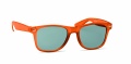 Sunglasses in RPET, Transparent Orange