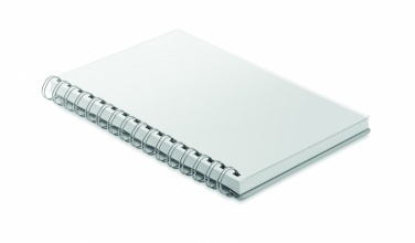 Logo trade promotional merchandise photo of: A5 RPET notebook recycled lined