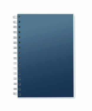 Logotrade promotional items photo of: A5 RPET notebook recycled lined