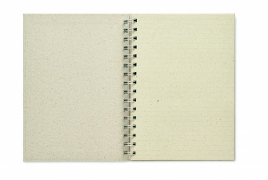 Logotrade corporate gifts photo of: A5 grass notebook 80 lined