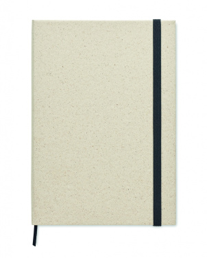 Logo trade promotional product photo of: A5 grass notebook 80 lined