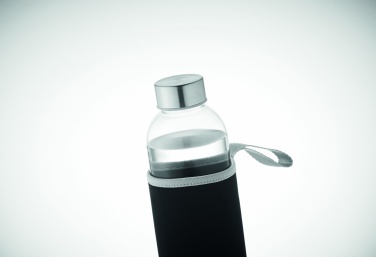 Logo trade advertising product photo of: Glass bottle in pouch 750ml