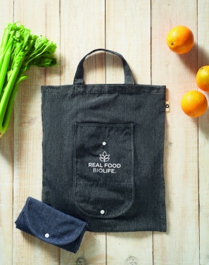 Logo trade advertising product photo of: Foldable shopper bag 140 gr/m²