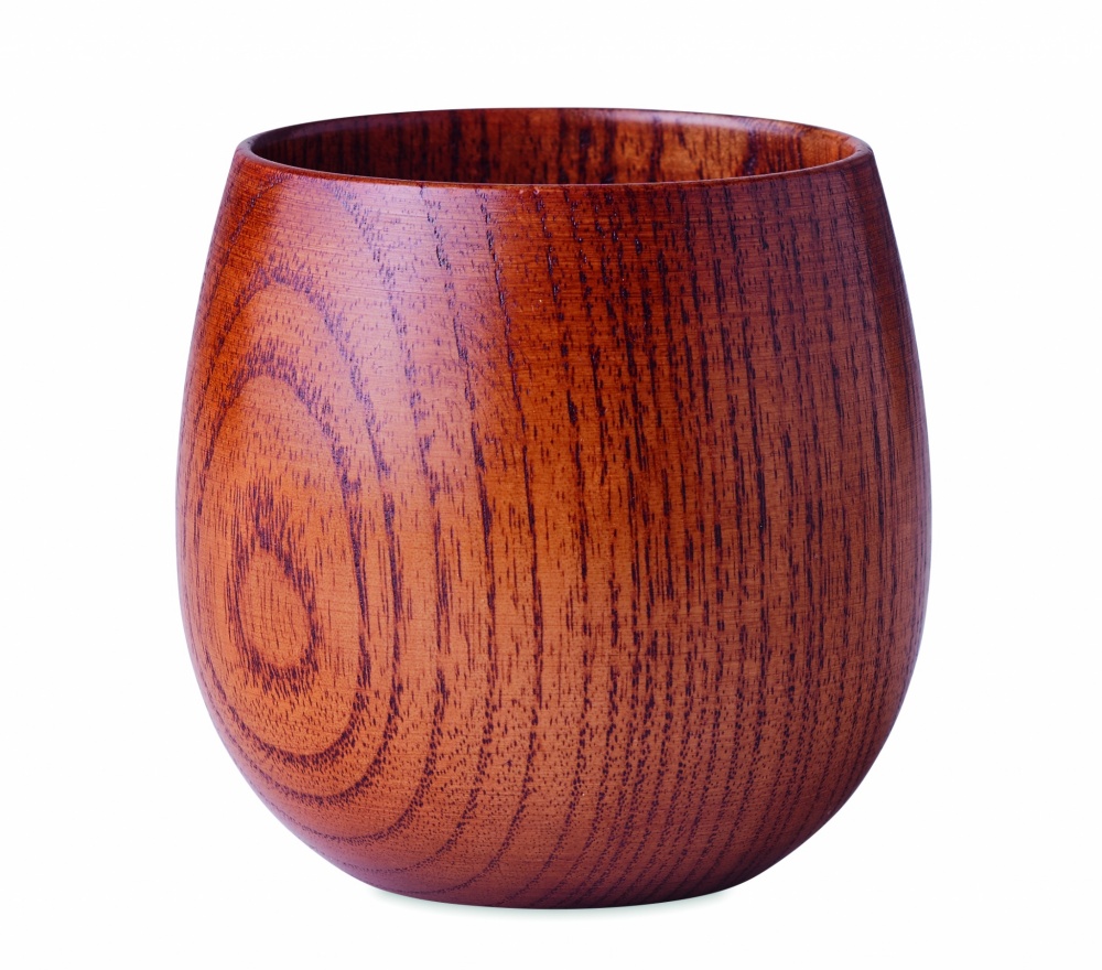 Logo trade promotional items picture of: Oak wooden mug 250 ml