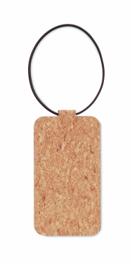 Logotrade advertising product image of: Cork luggage tag