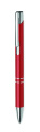 Recycled aluminium ball pen, Red