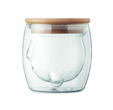 Logotrade promotional merchandise picture of: Double wall borosilicate mug