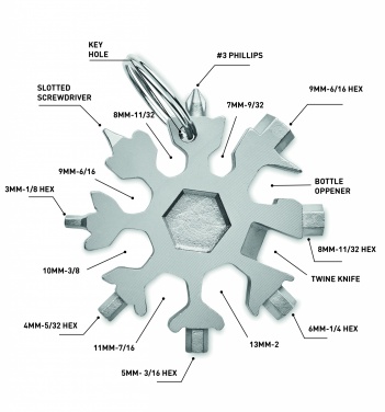 Logotrade business gift image of: Stainless steel multi-tool