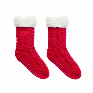 Logo trade advertising products image of: Pair of slipper sock M