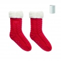 Pair of slipper sock M, Red