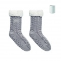 Pair of slipper sock M, Grey