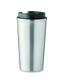 Double wall tumbler 510 ml, Matt Silver