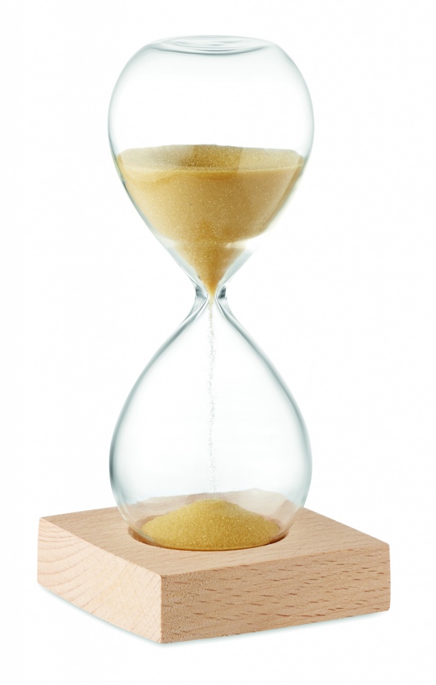 Logo trade corporate gift photo of: 5 minute sand hourglass