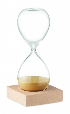 Logotrade promotional giveaways photo of: 5 minute sand hourglass