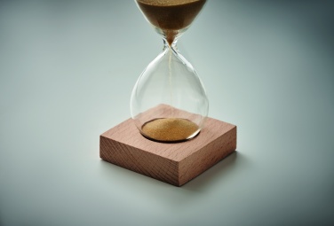 Logo trade promotional product photo of: 5 minute sand hourglass