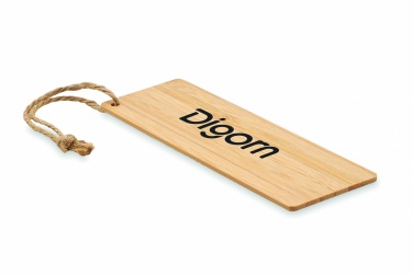 Logotrade promotional products photo of: Bamboo bookmark