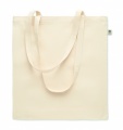 Organic cotton shopping bag, Beige