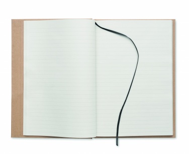 Logo trade promotional product photo of: 120recycled page notebook