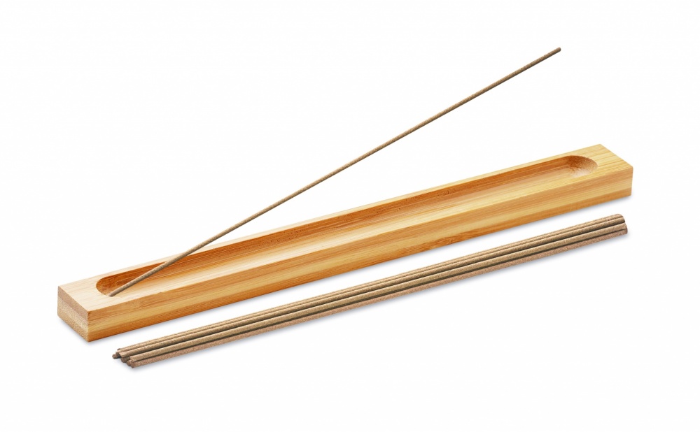 Logo trade promotional gifts picture of: Incense set in bamboo