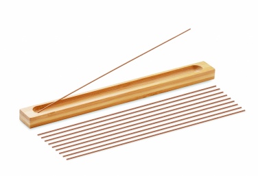 Logo trade promotional merchandise image of: Incense set in bamboo