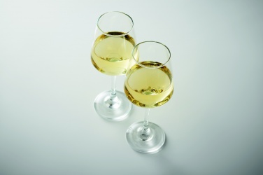 Logo trade advertising products picture of: Set of 2 wine glasses