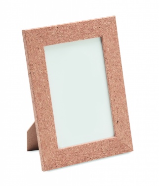 Logo trade promotional giveaway photo of: Cork photo frame