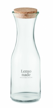 Logo trade promotional giveaways picture of: Recycled glass carafe 1L