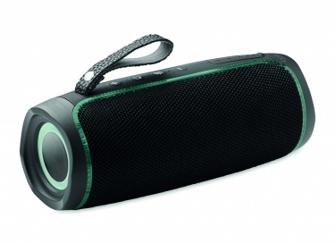 Logo trade promotional merchandise photo of: 2x5 LED Wireless speaker IPX4