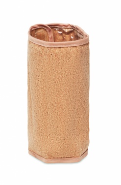 Logo trade promotional gifts image of: Soft wine cooler in cork wrap