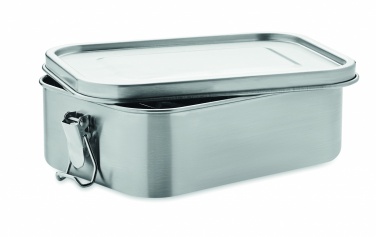 Logo trade promotional gifts image of: Stainless steel lunch box