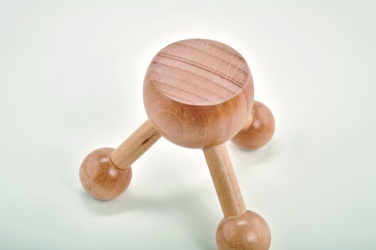 Logotrade corporate gift image of: Hand held massager in wood