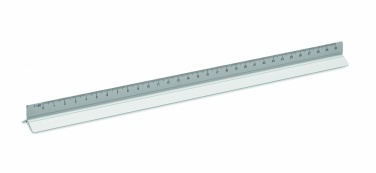 Logo trade promotional gifts picture of: 30cm Ruler in aluminium