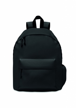 Logo trade promotional products image of: 600D RPET polyester backpack