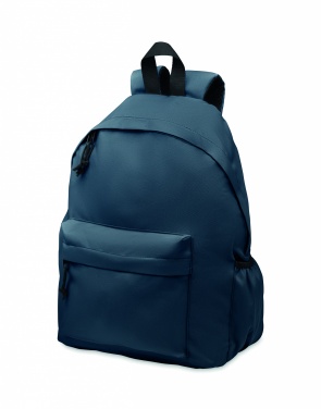 Logo trade promotional items image of: 600D RPET polyester backpack