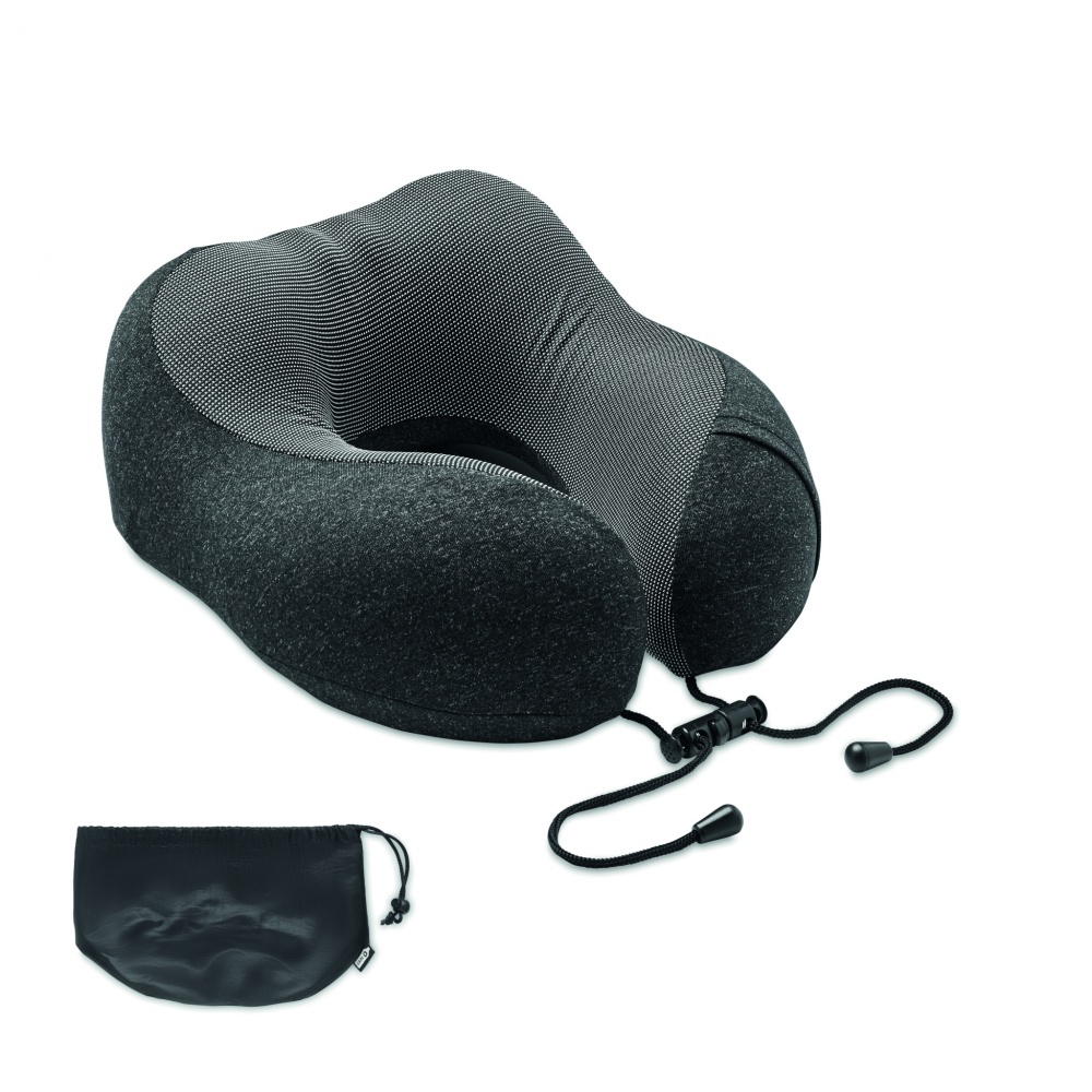 Logo trade promotional merchandise photo of: Travel Pillow in RPET