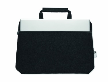 Logotrade promotional items photo of: RPET felt zippered laptop bag