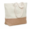 Canvas beach bag 280 gr/m², Beige